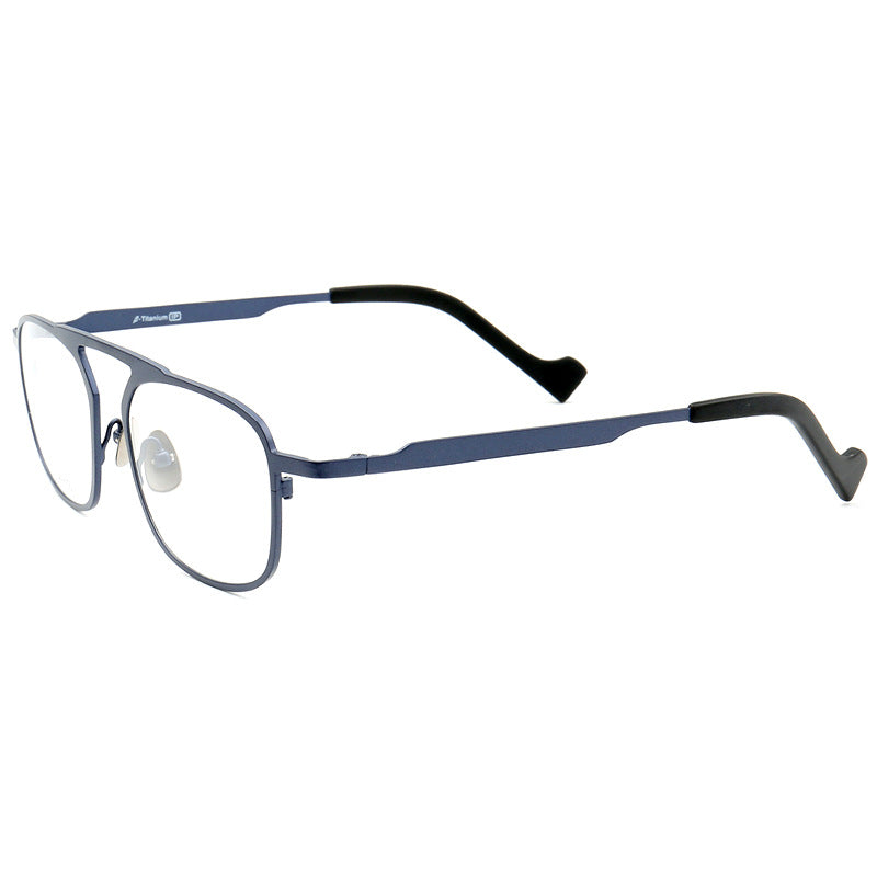 Nash | 80s Men Square Titanium Glasses Frames