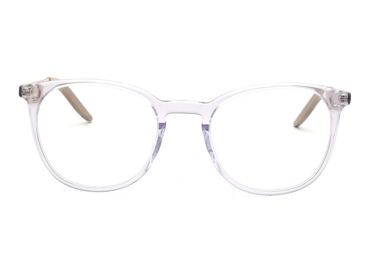 Aria | Clear Round Eyeglass Frames