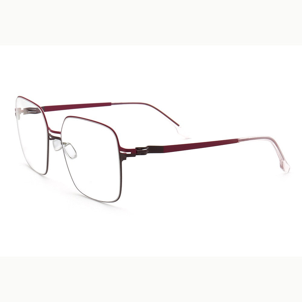 red brown eyewear frames for men business