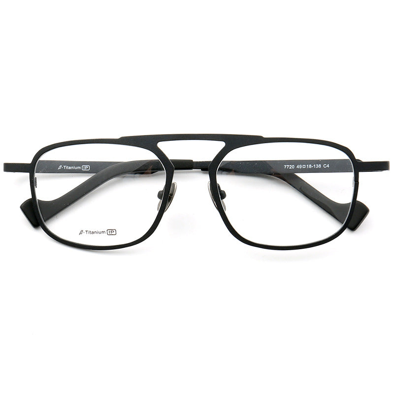 Nash | 80s Men Square Titanium Glasses Frames