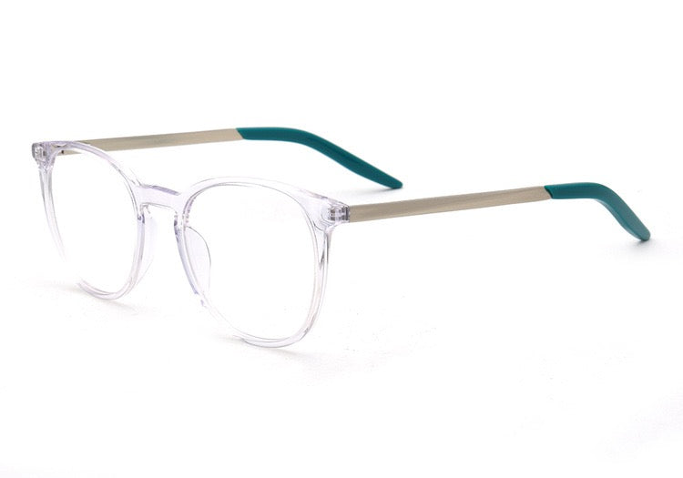 Aria | Clear Round Eyeglass Frames