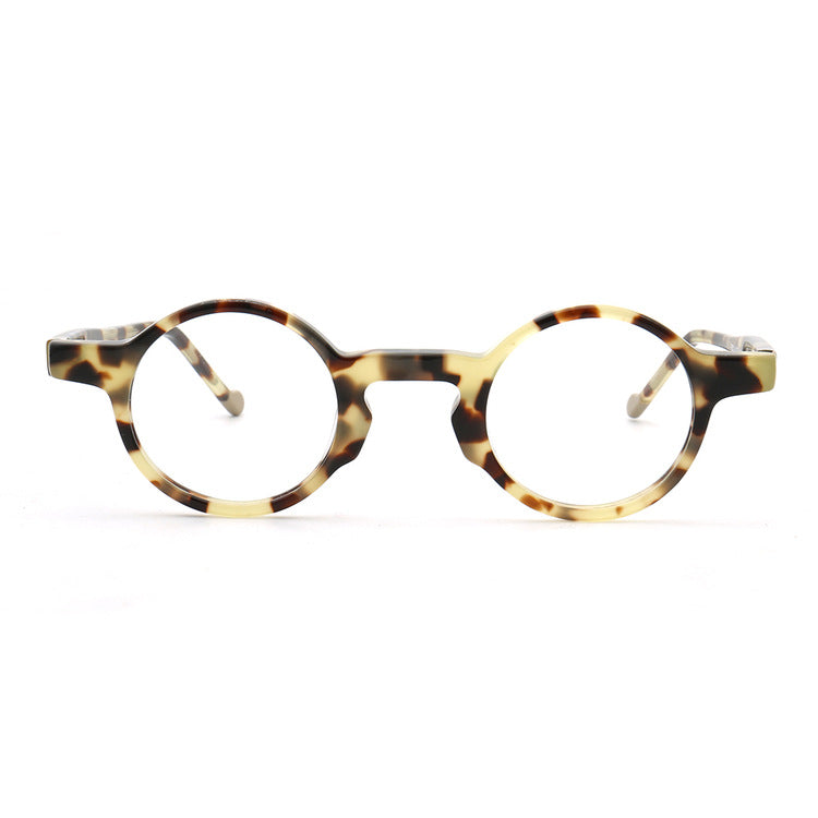 Vintage round tortoise shell eyeglasses