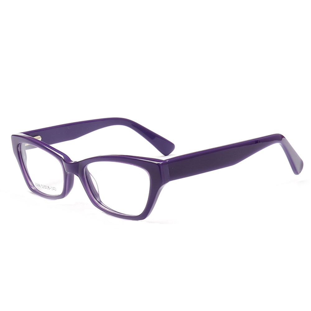 classic women glasses frames purple