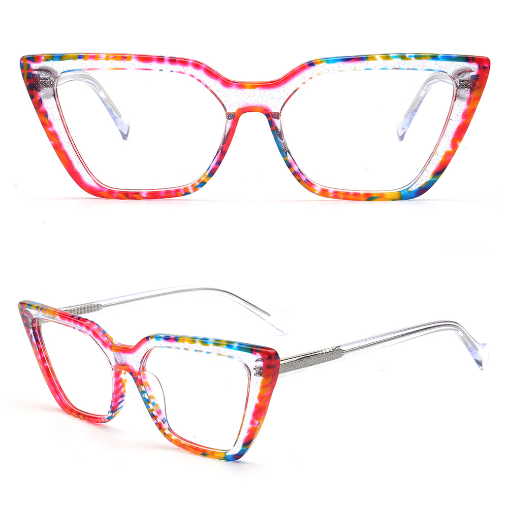 Blossom | Transparent Womens Cat Eye Glasses Frames