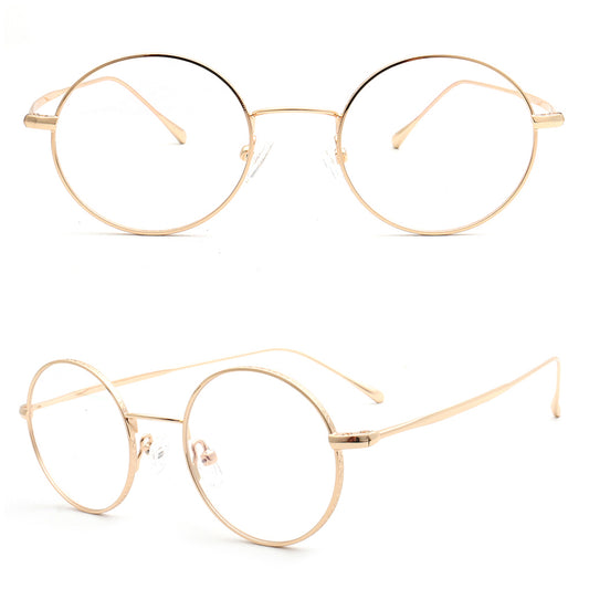 Atlas｜Classic Round Metal Eyeglasses Frames