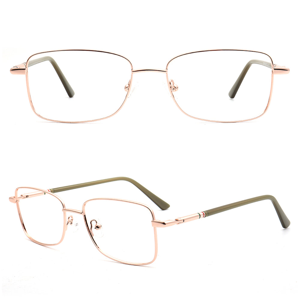 Eiden | Classic Rectangle Metal Eyewear Frames