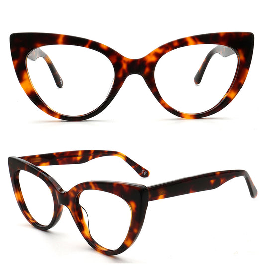 tortoise cat eye glasses frames for women