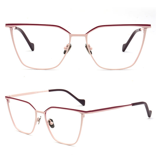 cat eye glasses for women titanium