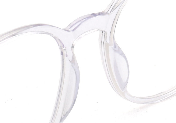 Aria | Clear Round Eyeglass Frames