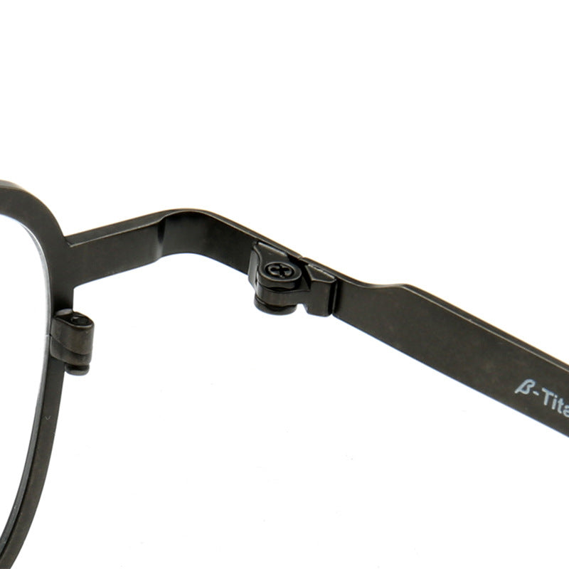 Nash | 80s Men Square Titanium Glasses Frames