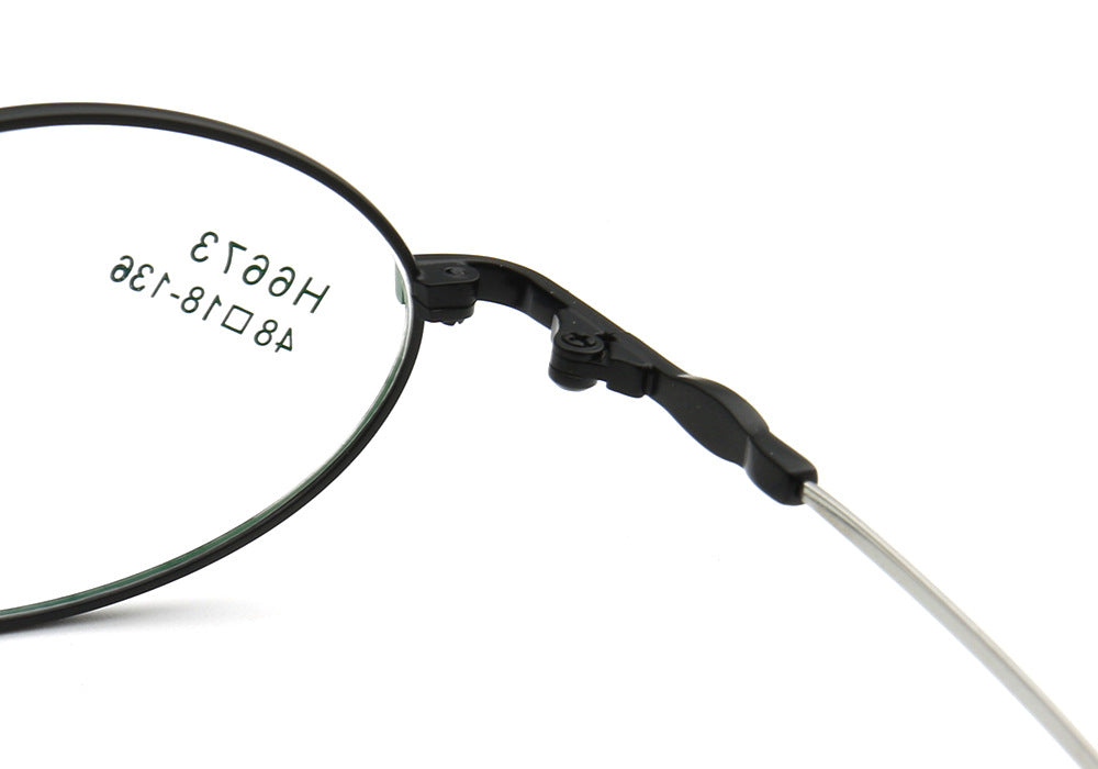 hinges of oval glasses frames