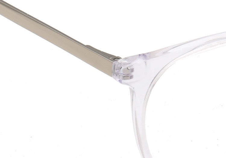 Aria | Clear Round Eyeglass Frames