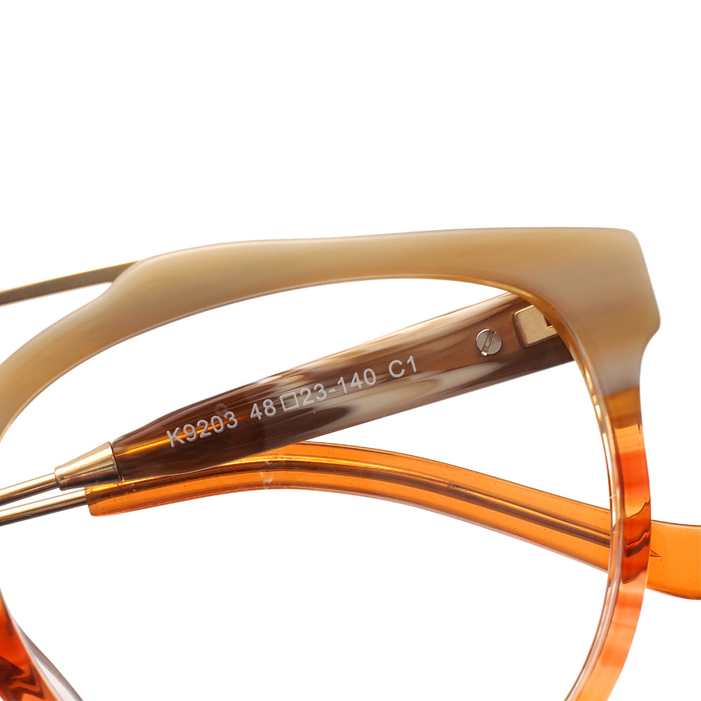 Caramel Round Eyeglass