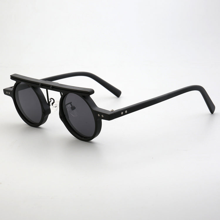 Flat top polarized store sunglasses