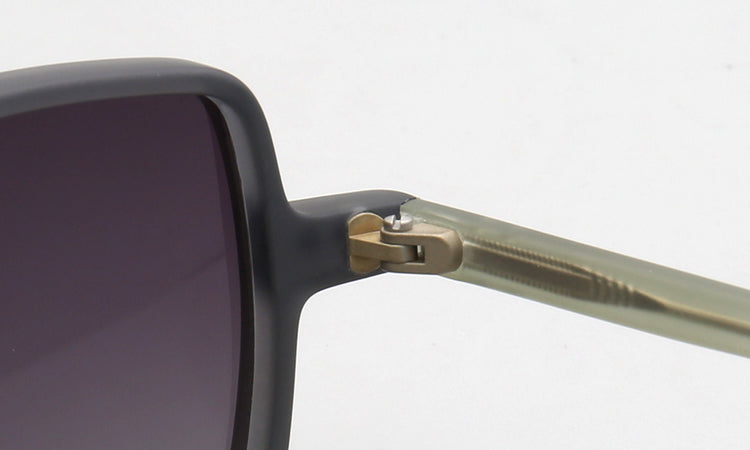 Laurence | Full Rim Square Unisex Sunglasses | Modern Patterned Frame w/ Polarized Lenses