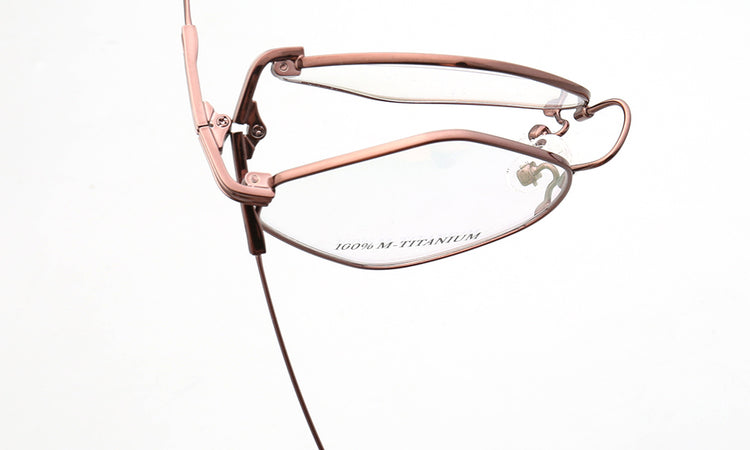 Flexible bronze memory metal glasses