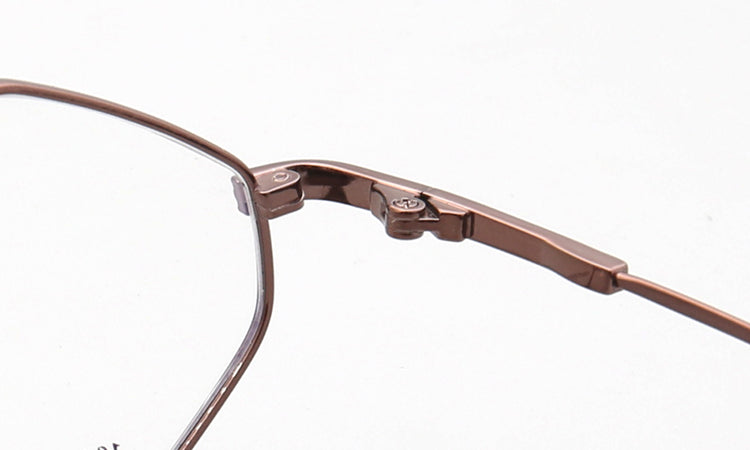 Inner hinge of bronze memory metal glasses frames