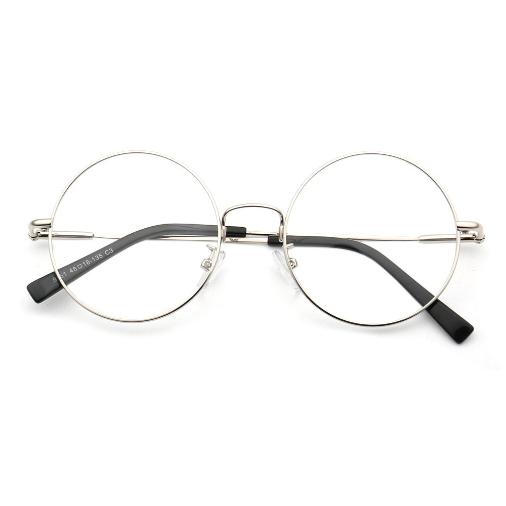 Silver Memory Metal Glasses Frames