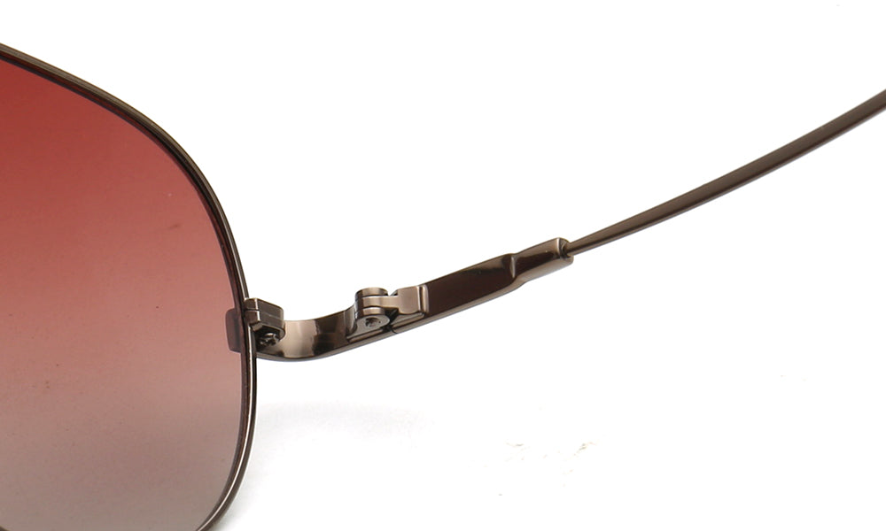 Inner hinge of memory metal sunglasses