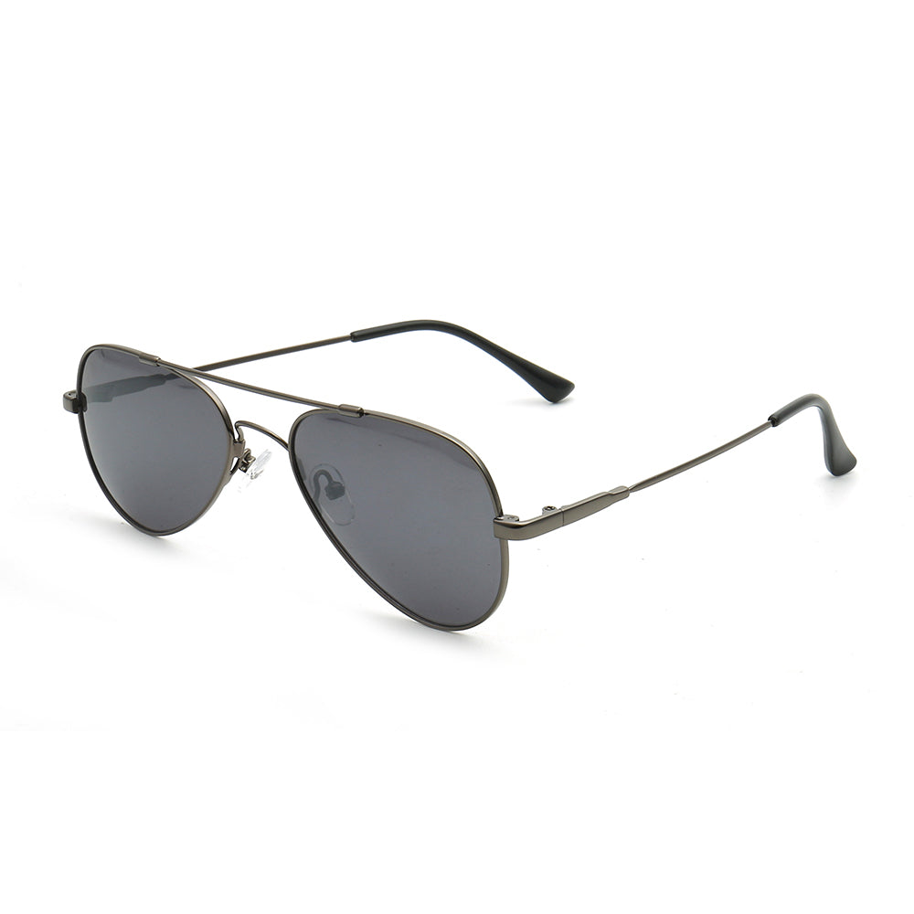 Gunmetal Pilot Polarized Sunglasses