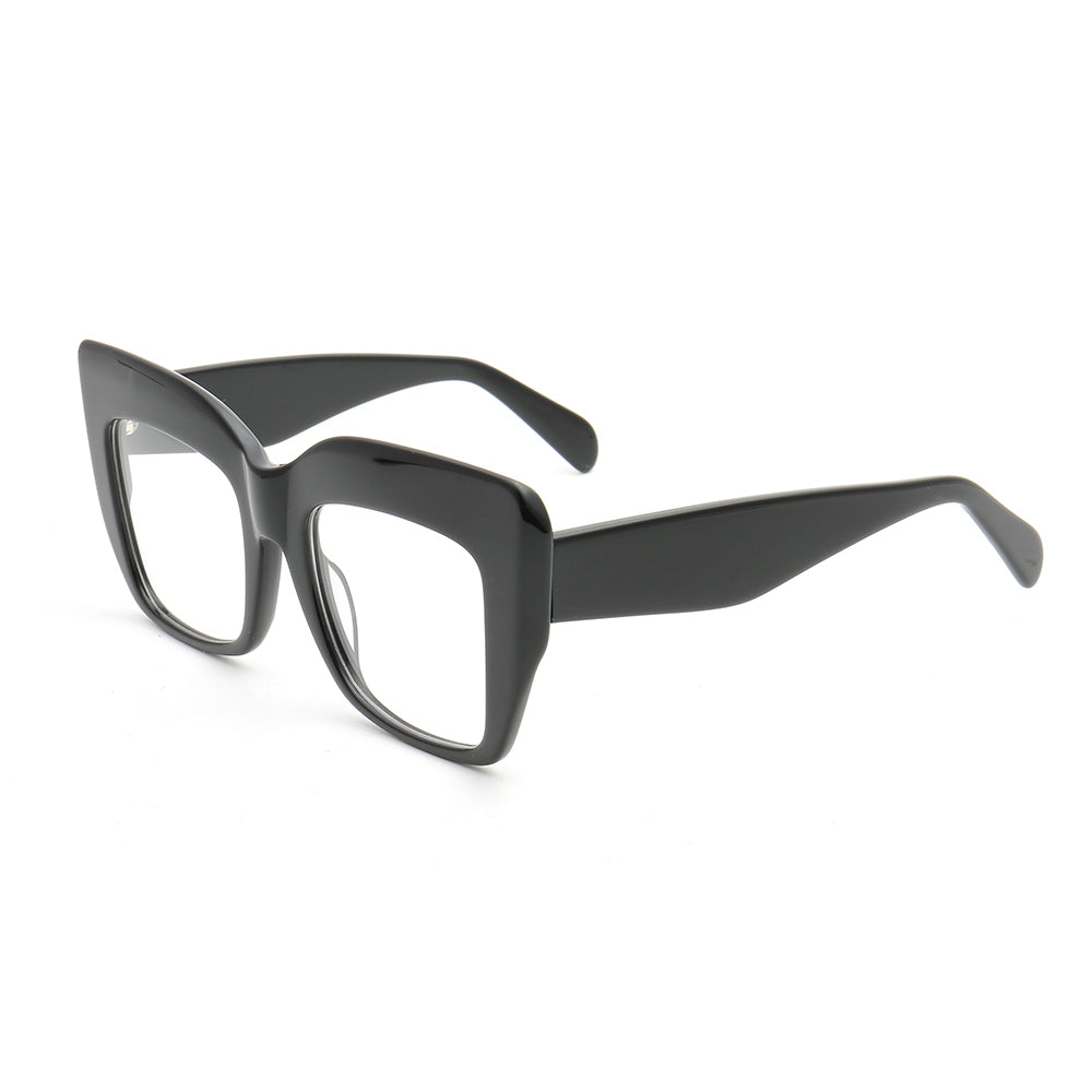 black cat eye womens glasses frames