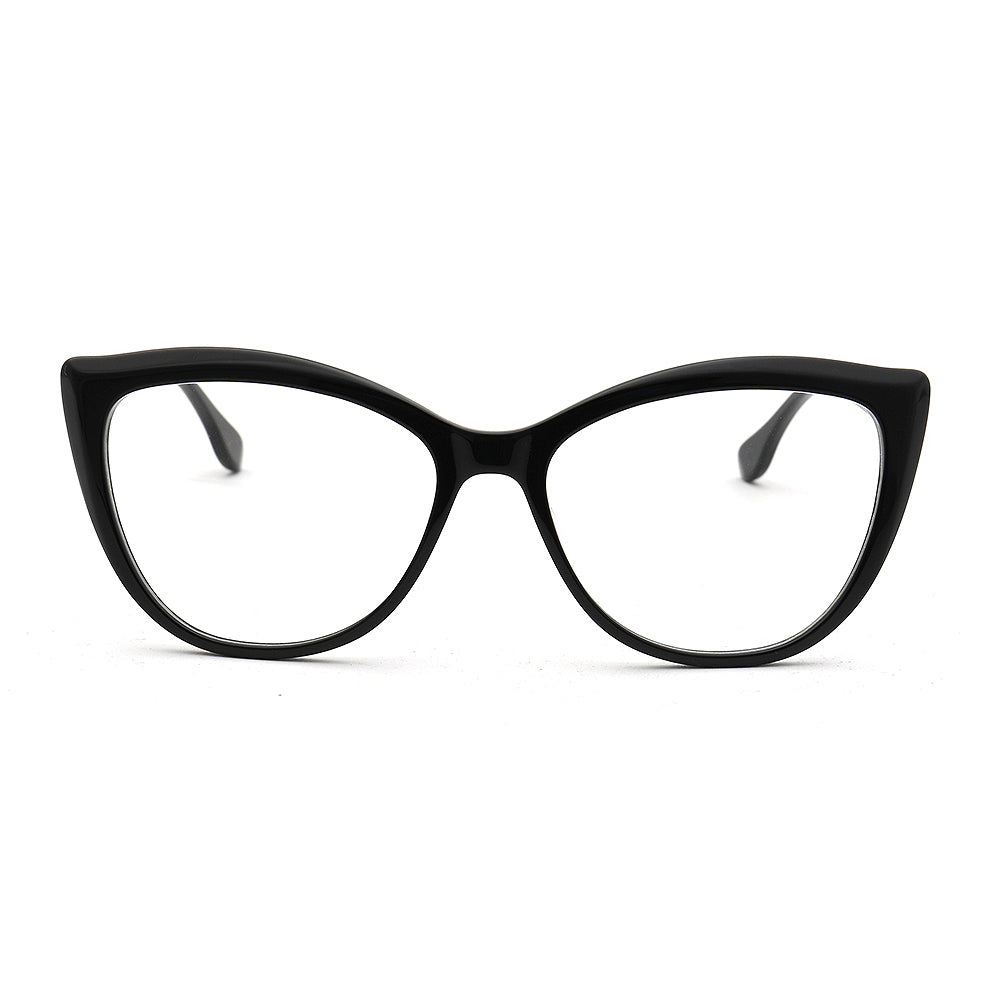 Hope | Two Toned Cat Eye Glasses For Women | Lightweight Acetate & Metal Frame