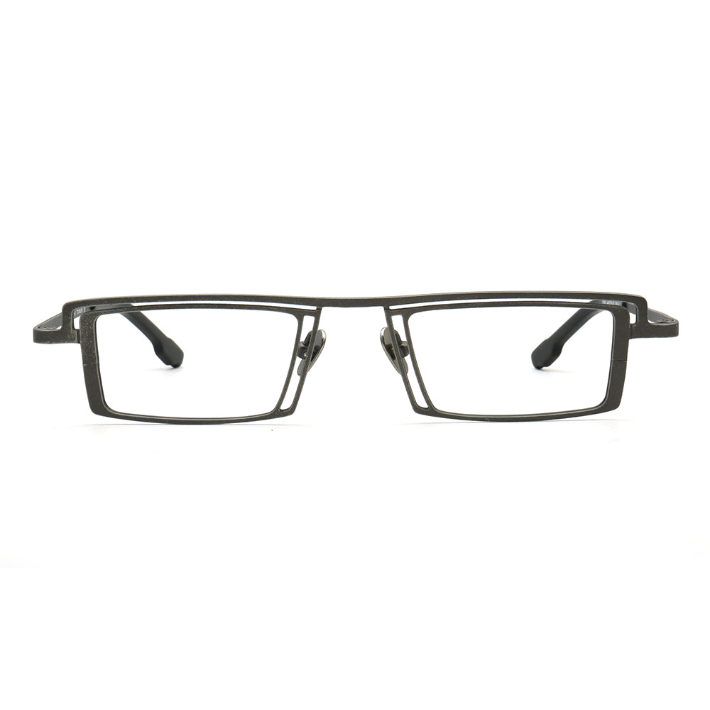 Levi | Rectangular Full Rim Eyeglasses For Men | Modern Business Glasses Frames