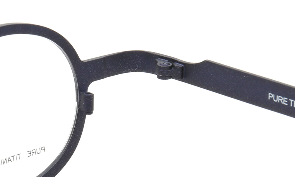 Leroy | Lightweight Round Multicolor Titanium Eyeglasses | Circular Full Rim Frame