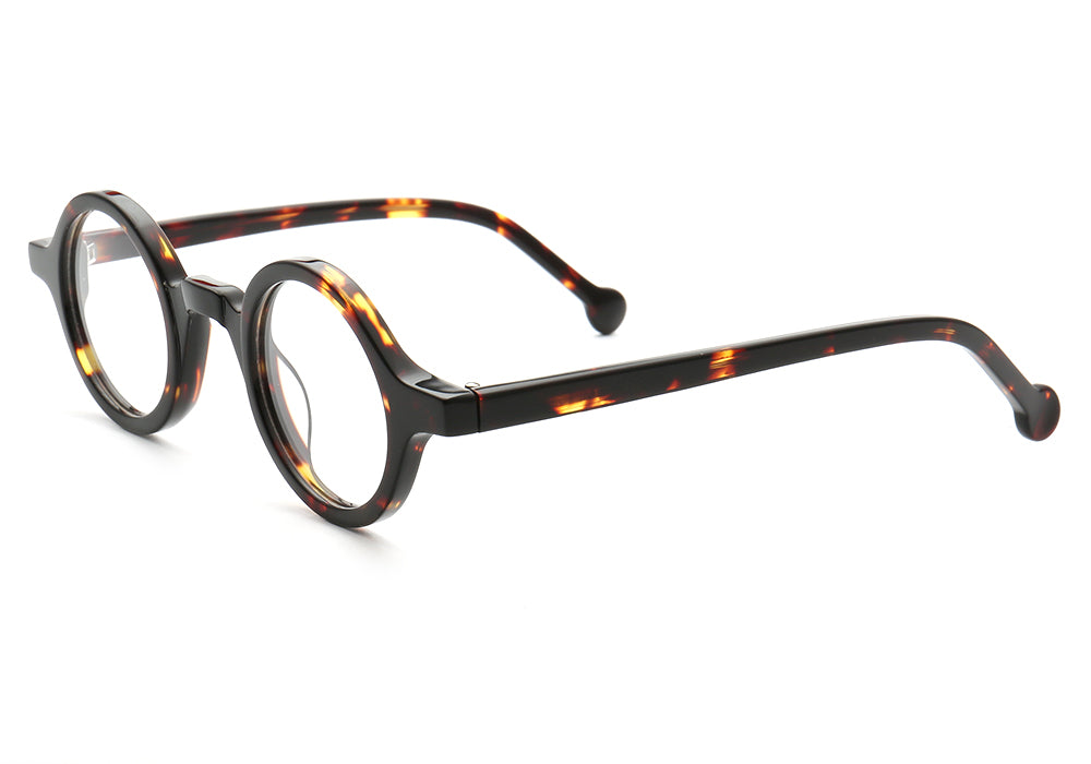 tortoise round eyeglasses frames men