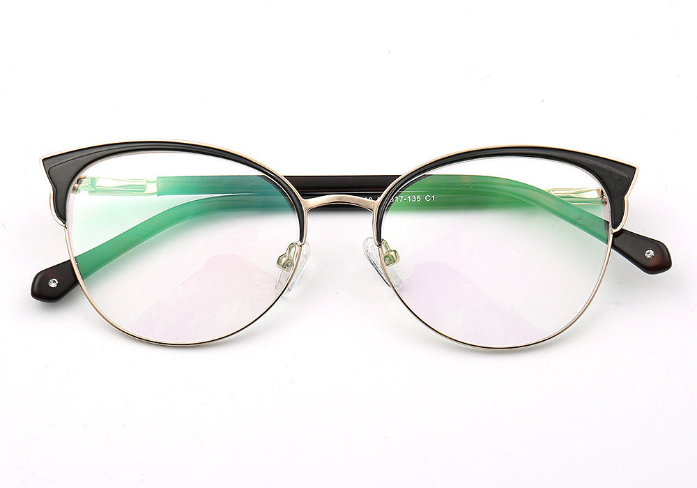 Black cat eye glasses frames for women