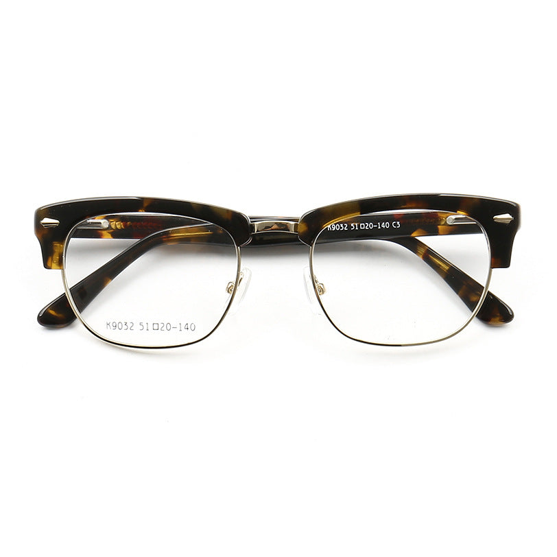 Tortoise shell retro nerd eyeglass frames