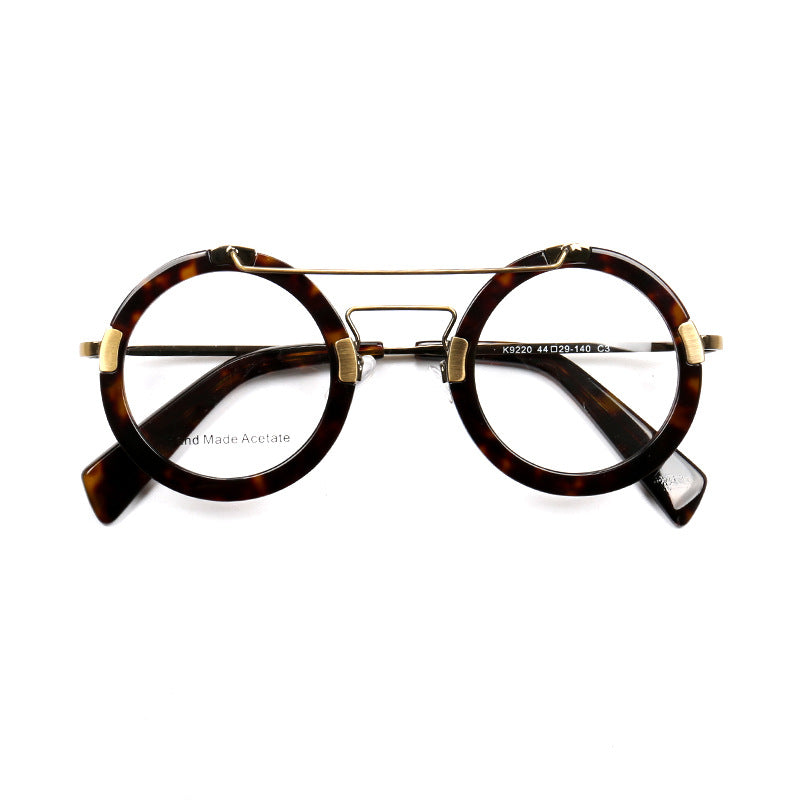 tortoise eyeglasses frames round