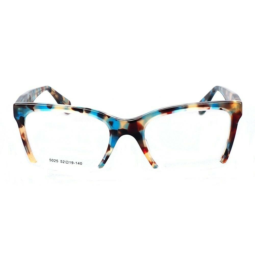 Isabella | Half Rim Cat Eye Glasses For Women | Modern Semi Rimless Tortoise Shell Pattern