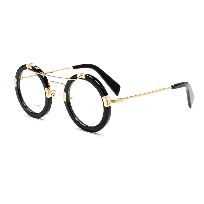 black round eyewear frames for men