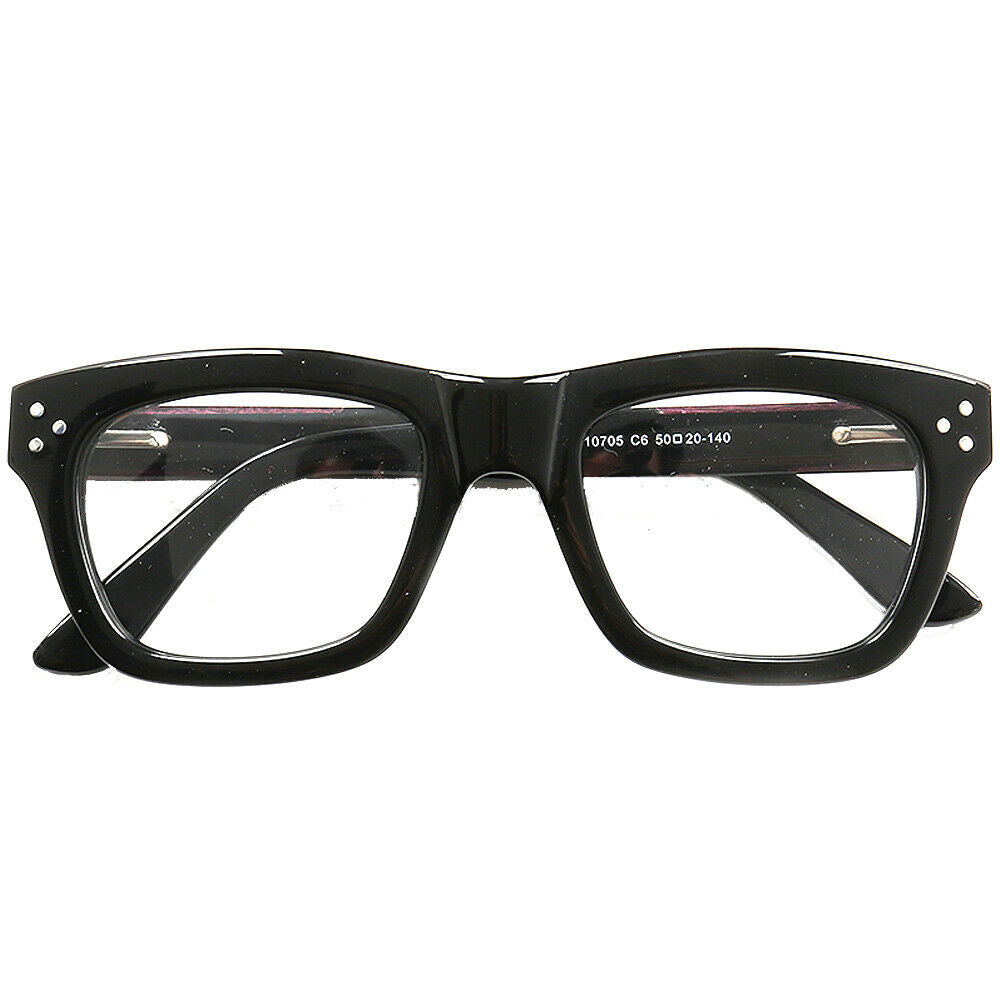 Phoenix | Wood & Acetate Composite Eyeglass Frames | Square Full Rim Unisex Glasses