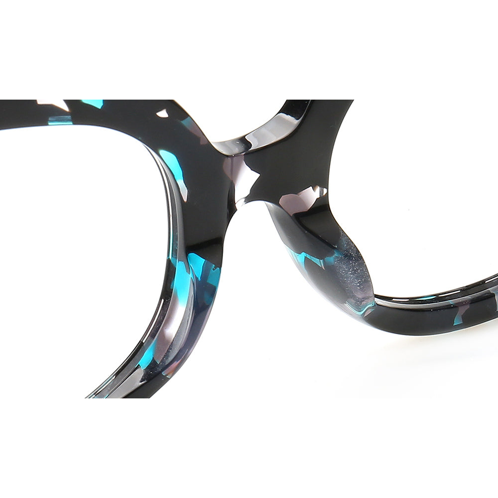 Patterned acetate eyeglass frames