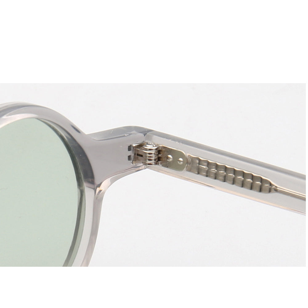 Inner hinge of round polarized sunglasses