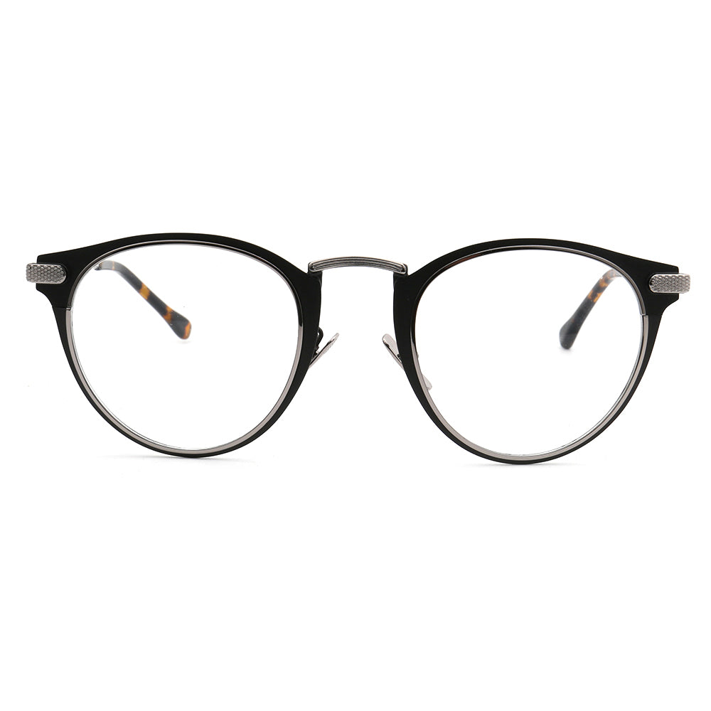 Tate | Vintage Round Stainless Steel Eyeglasses For Men & Women | Lightweight Modern Glasses Frames