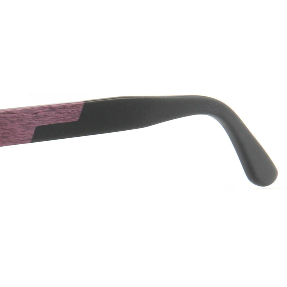 Phoenix | Wood & Acetate Composite Eyeglass Frames | Square Full Rim Unisex Glasses