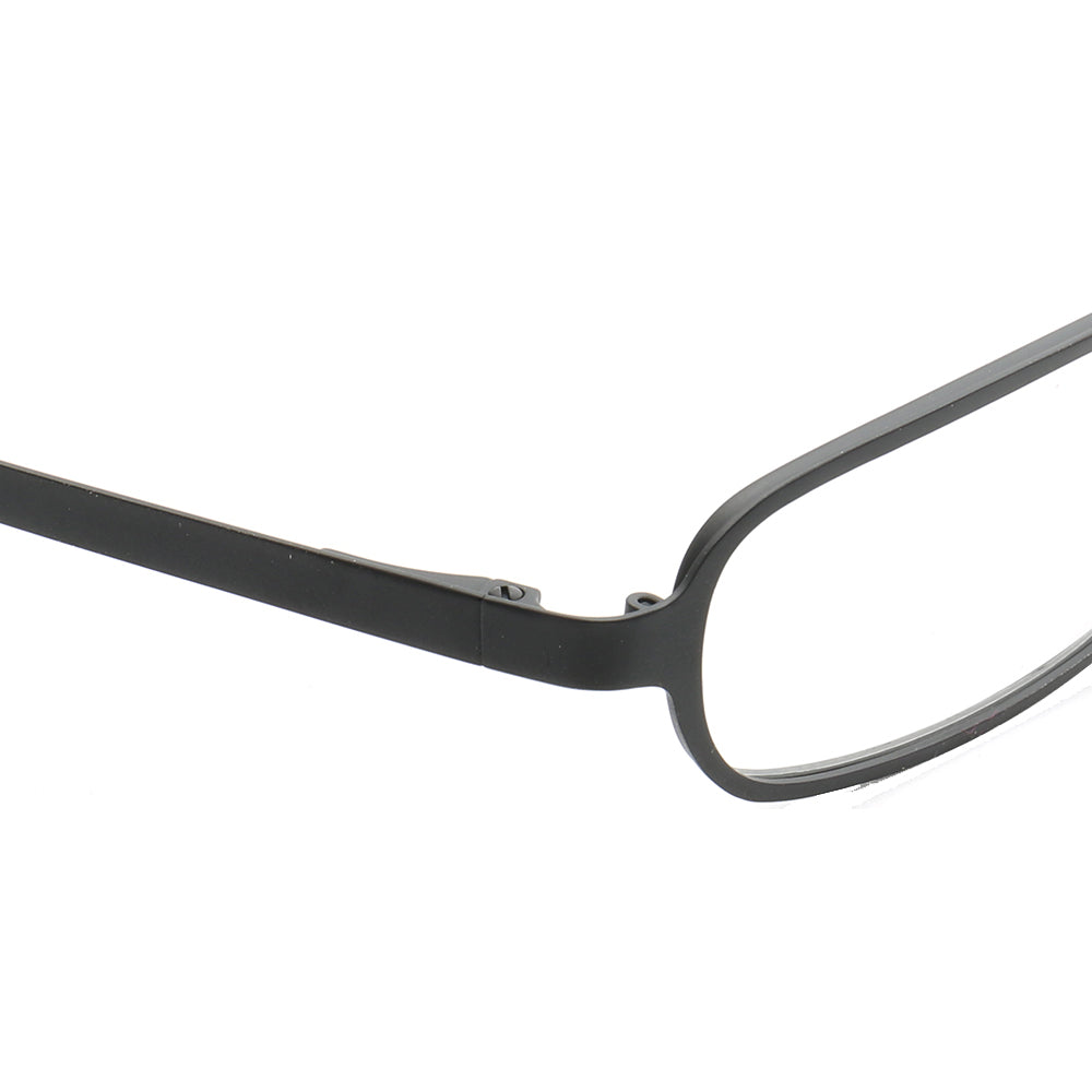 Yukon | Rectangular Full Rim Metal Eyeglass Frames | Lightweight Modern Business Glasses