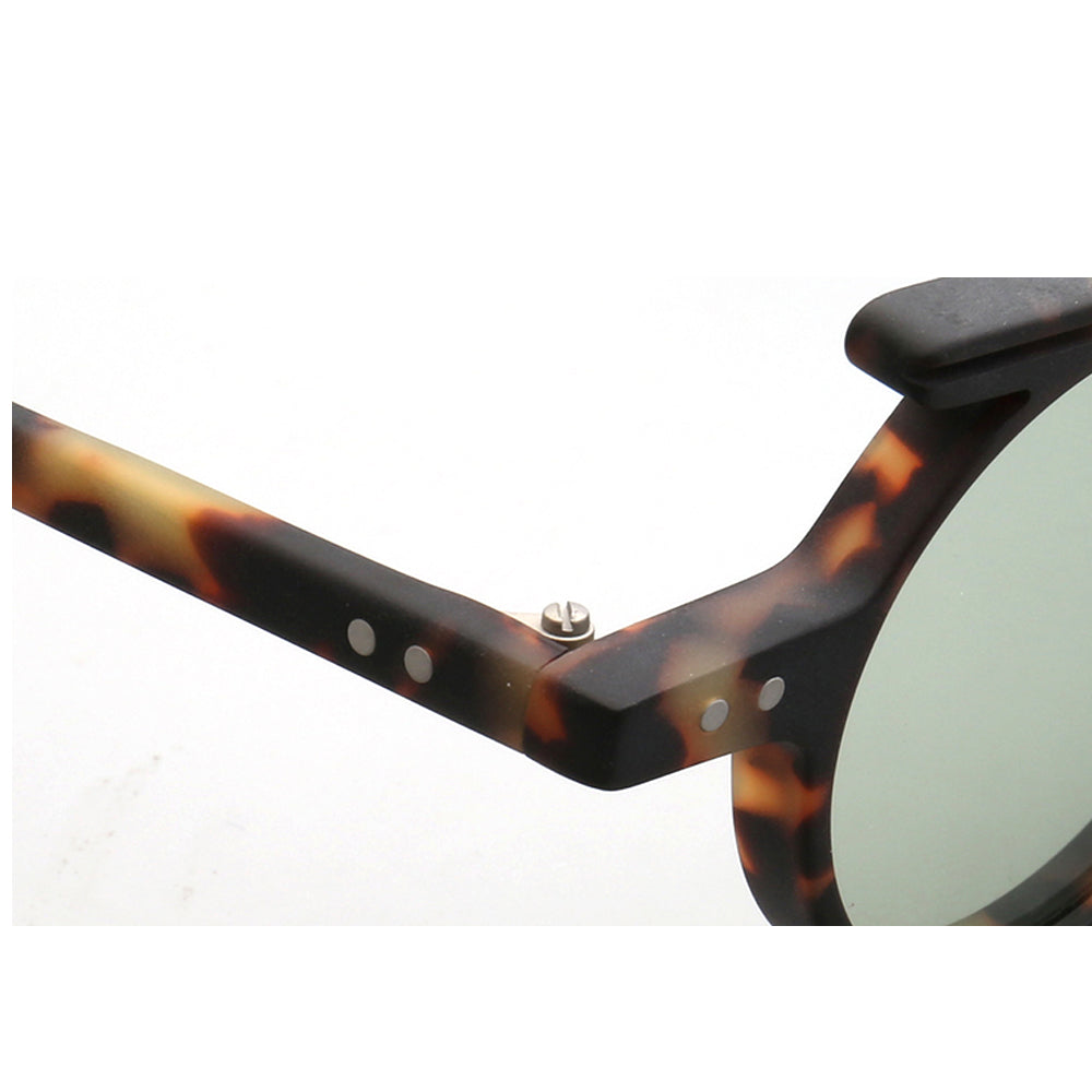 Temple of polarized tortoise sunglasses